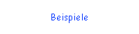 Beispiele